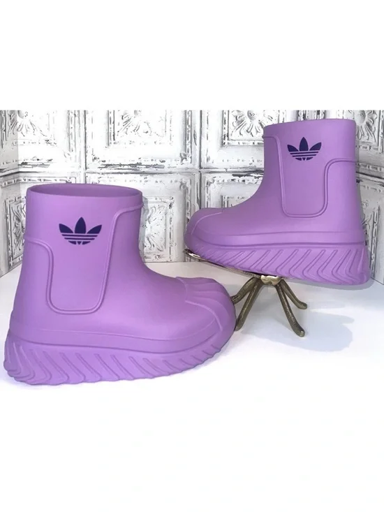 Adidas Adifom Superstar Boots lilac 6.5 nwob - Picture 5 of 16